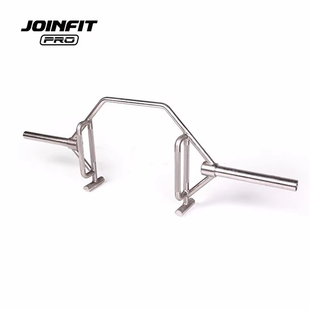 弓形杠铃杆PRO版 XS003 JOINFIT捷英飞健身杠铃奥杆大孔举重深蹲