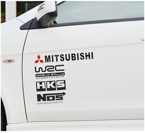 三菱汽车贴纸 反光侧门贴 翼神lancer ex 菱悦 菱帅