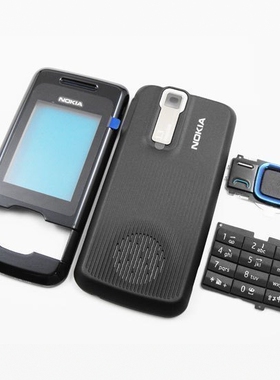 原装诺基亚NOKIA 7100s手机外壳 含前壳 镜面 键盘 后盖 黑色