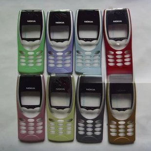 适用诺基亚NOKIA 8210 8250手机外壳 含前壳 镜面 键盘 后盖 8色