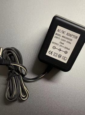 适用随身听复读机CD机无绳电话电源WH030020D 3.5X1.35mm 3V 2A