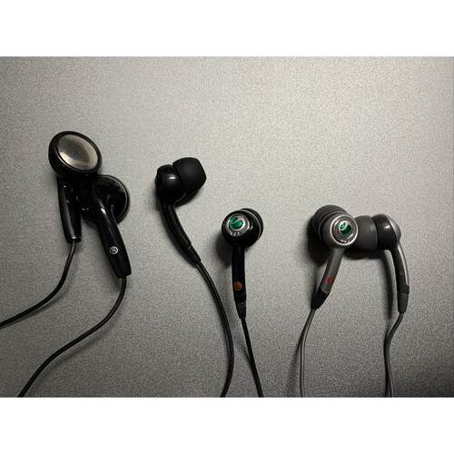 适用索尼爱立信HPM-70 75短线耳机蓝牙MW600 MH755耳塞入耳式 3.5