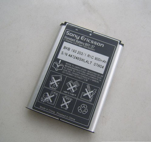 原装索尼爱立信W810c K200c电池 电板 BST-37 900毫安