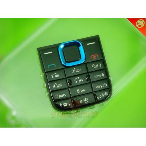 原装诺基亚手机字粒 NOKIA 5130XM键盘 原配按键 蓝色