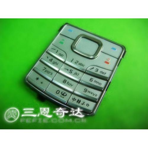 原装诺基亚手机字粒 NOKIA 6500c键盘 原配按键 银色
