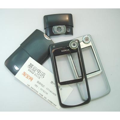 适用诺基亚NOKIA 6680手机外壳 含前壳 镜面 天线盖 后盖 三色