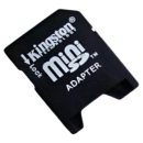 miniSD转SD卡适配器 闪存卡转接套 中卡变大卡 金士顿 Kingston