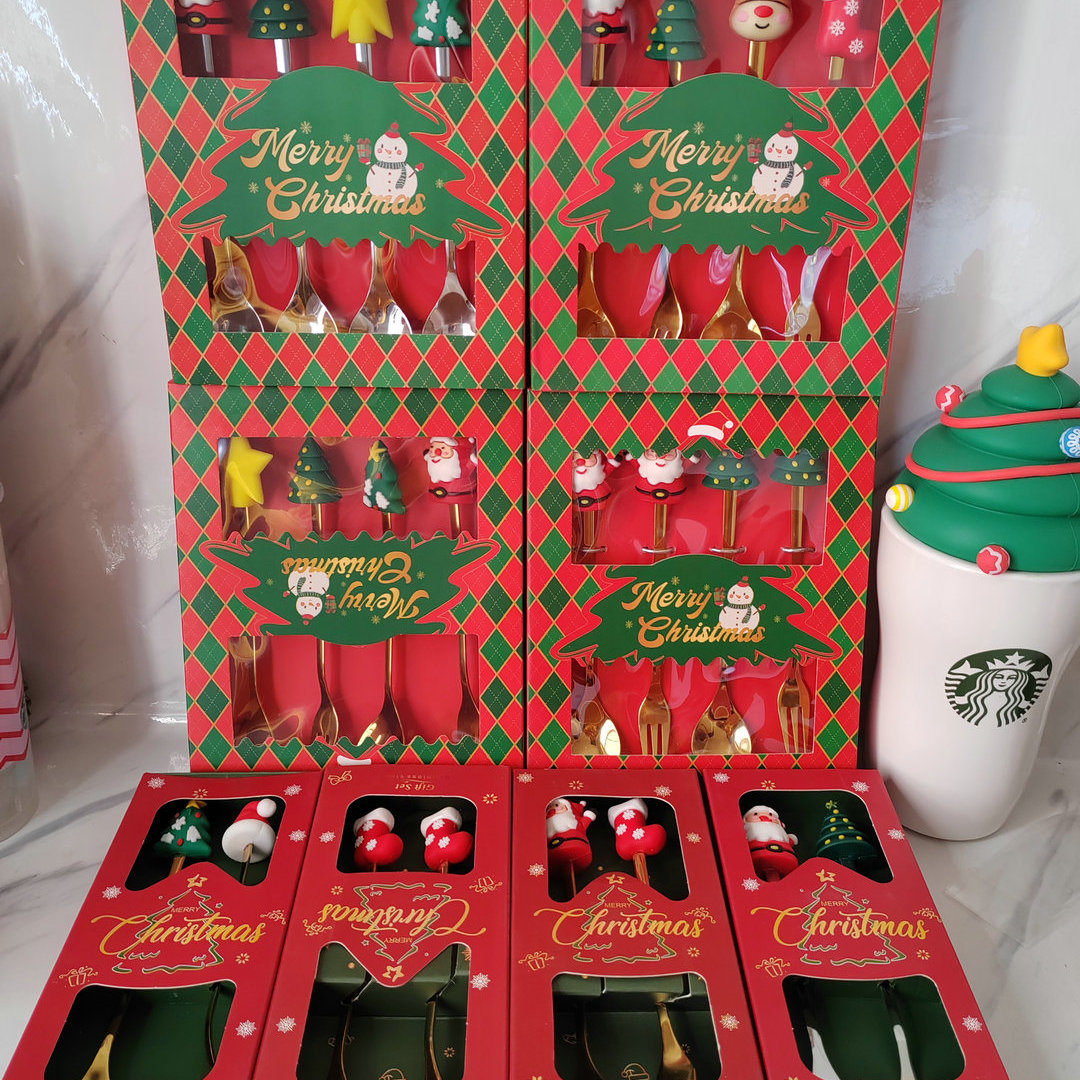 圣诞限定小仪式感餐具套装