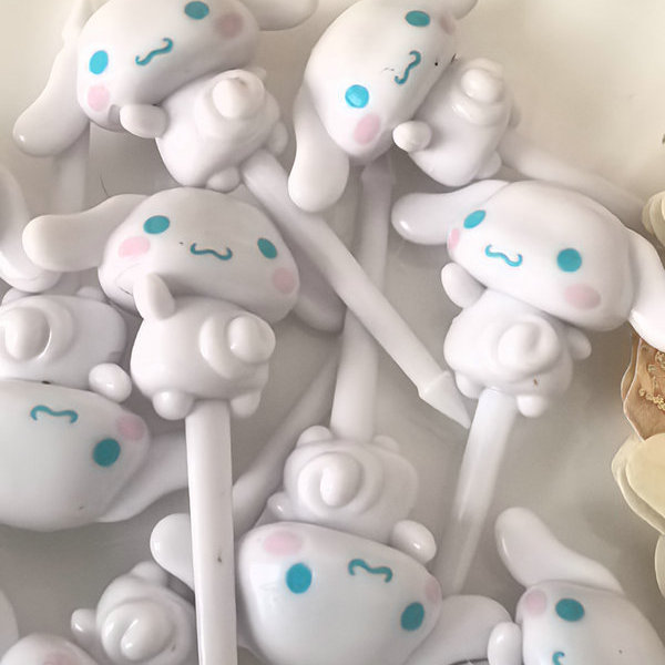 三丽家玉桂狗立体造型水果点心叉