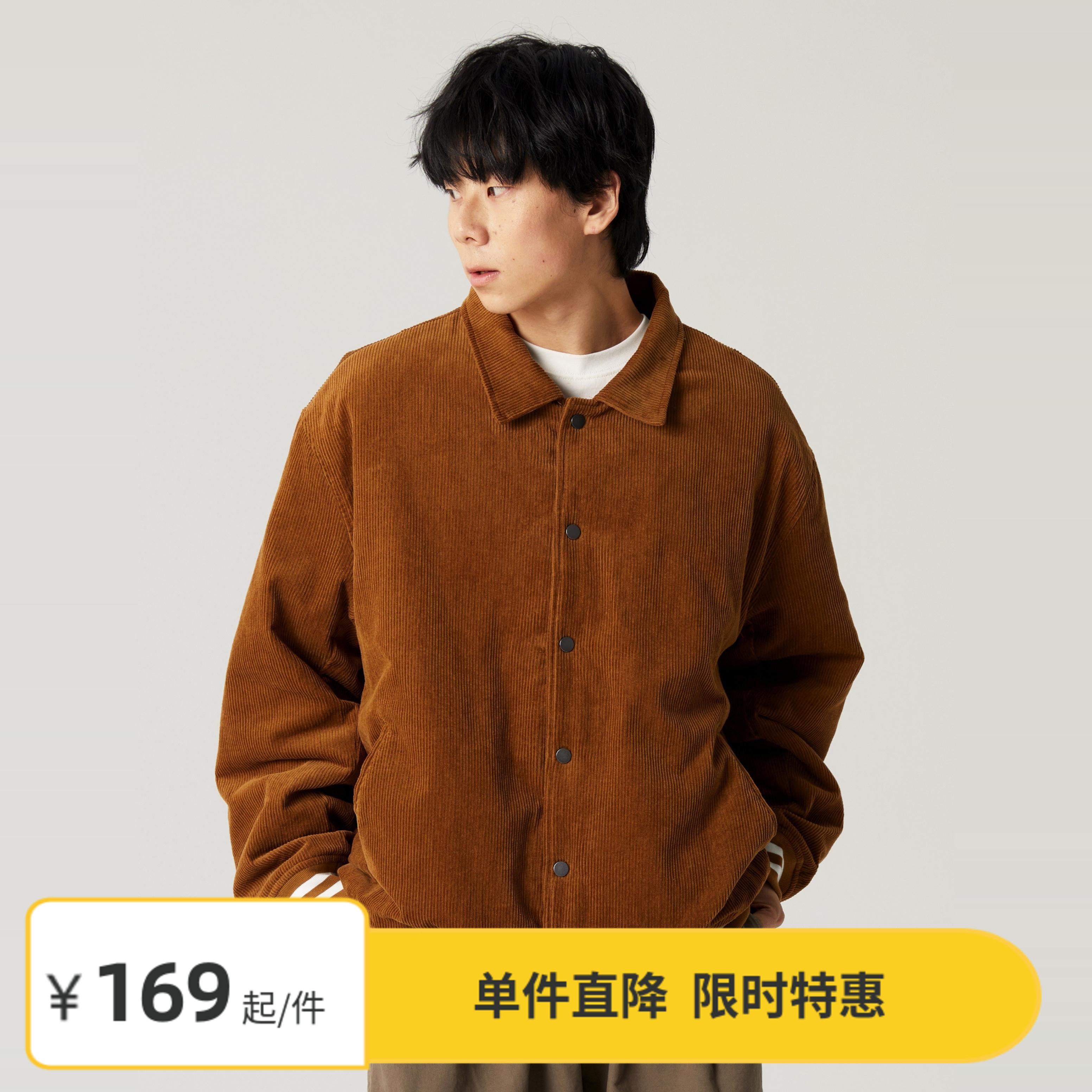 Vavues日系复古灯芯绒棉服