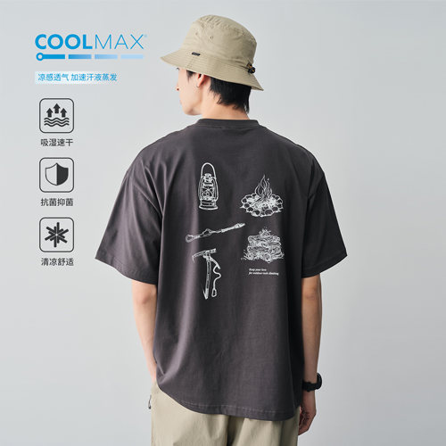 Vavu工具印花户外coolmax短袖