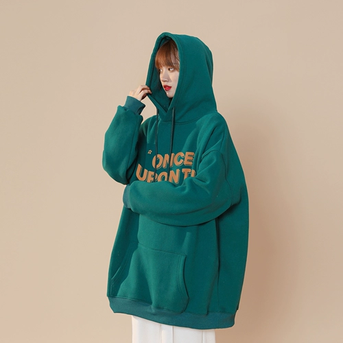 Тонкая толстовка, весенняя оригинальная парная одежда для влюбленных с капюшоном, небольшой дизайнерский зеленый лонгслив, коллекция 2022