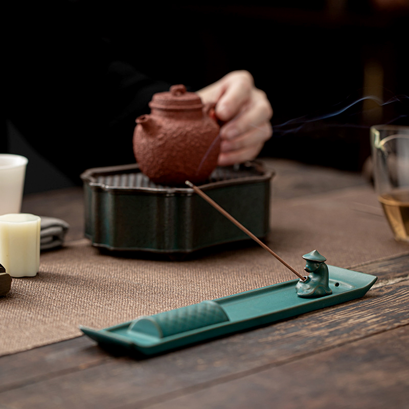 方船渔翁线香香插香座