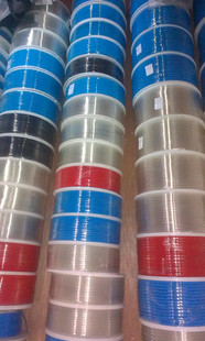 台湾品牌PU气管PU10X6.5 按米卖2.59元每米/有蓝色 透明  橙色