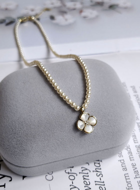 欧比雅比天然白贝壳仙女风