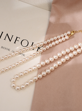 女简约百搭质感好项链颈链锁骨链