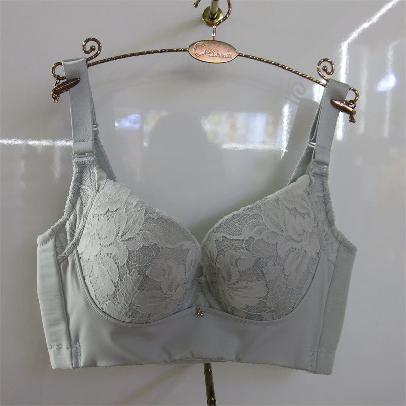 康缇体雕内衣正品女防下垂收副乳后五排扣上托聚拢调整文胸221017