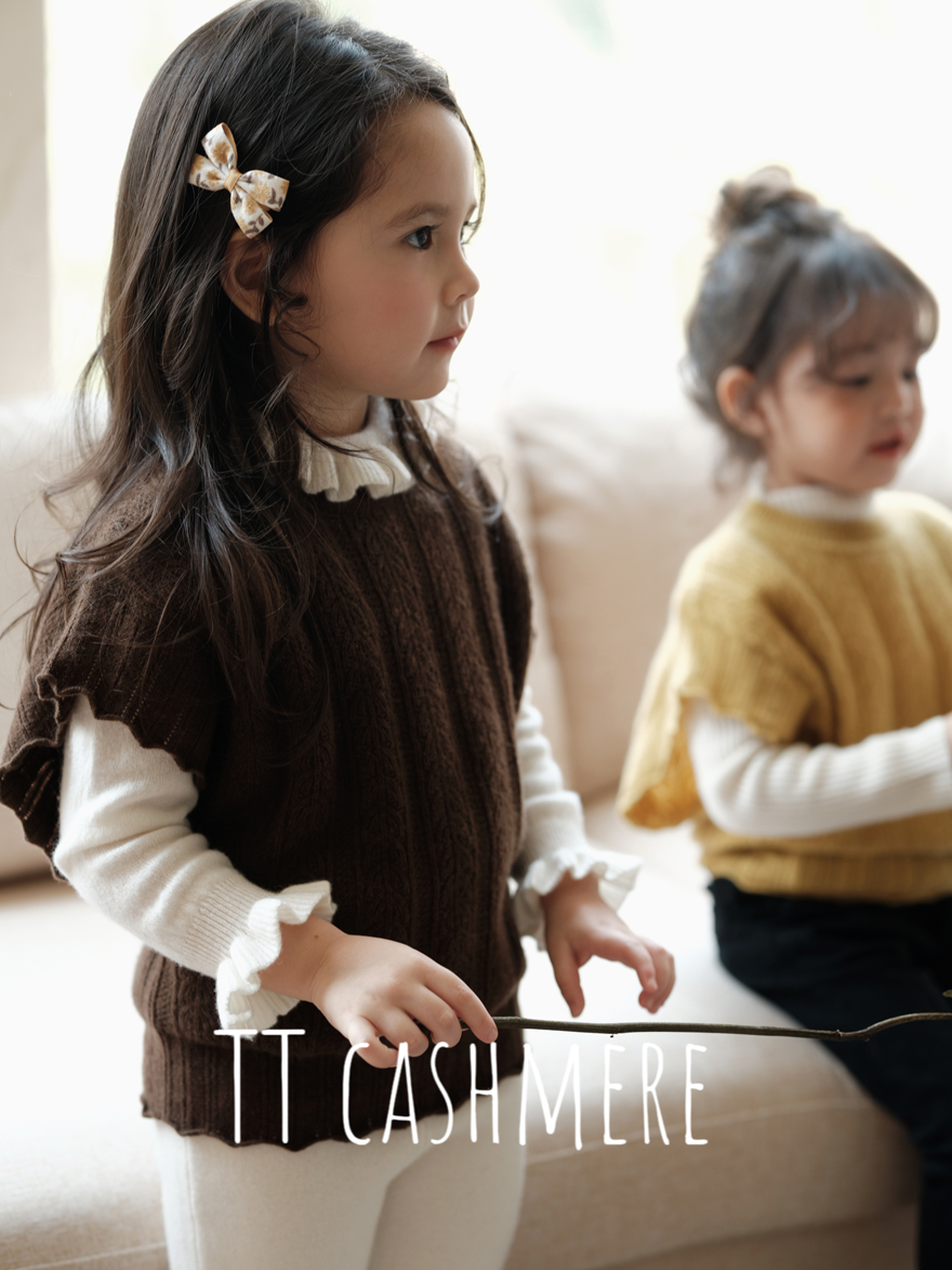 法式100%山羊绒两件套