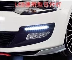 不防水 12V轿车18LED日行灯 小车日间行车灯中网灯辅助灯 通用型