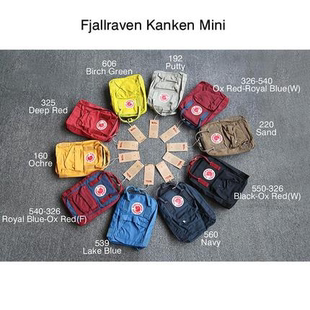 洛城记 美代 北极狐 Fjallraven Kanken Classic/Mini 双肩包
