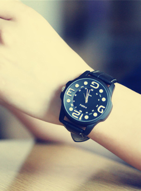 HIIN乐心潮流休闲男表考试腕表女士手表时尚学生表时装情侣石英表