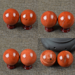 龙泽天然原色红缟玛瑙战国红鸡肝红保健健身手球把玩大号小号