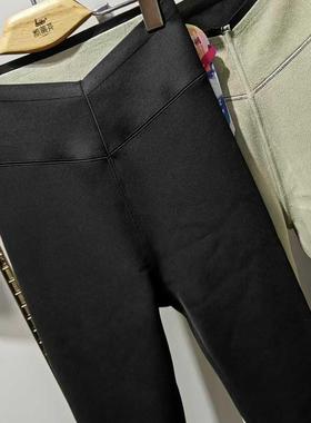 凯蒂芬4512芭比小U裤4556女光面高腰澳羊绒一体中加厚鲨鱼打底裤