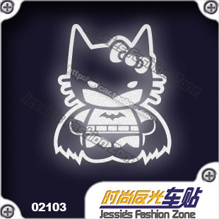 汽车贴纸 021 03 hello kitty 另类搞笑 蝙蝠侠造型 反光 车贴,汽车用品/电子/清洗/改装,汽车装饰贴/反光贴,淘宝优惠券,粉丝福利购,淘宝优惠卷
