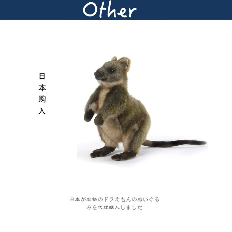 hansa日本正版袋鼠公仔