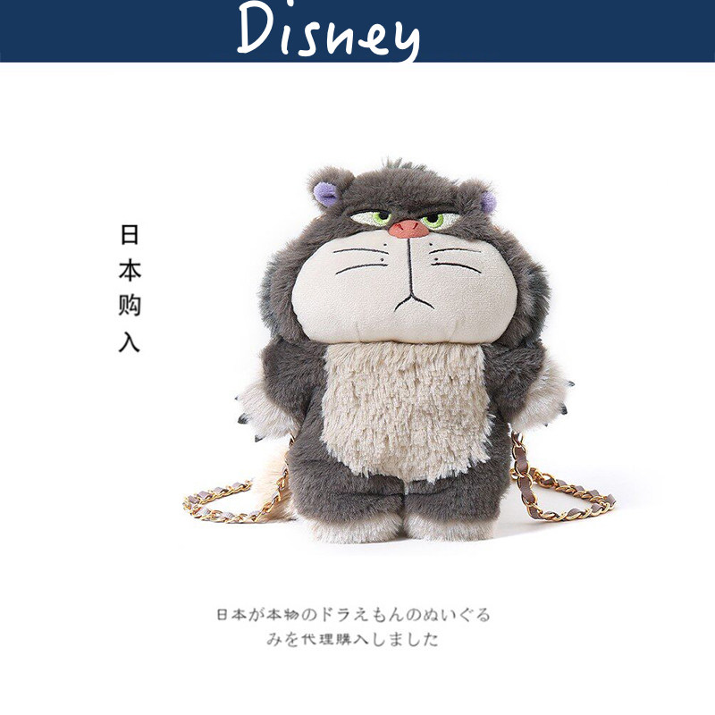 迪士尼日本正版路西法猫单肩包
