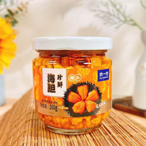 水一方珍鲜海胆罐头160克