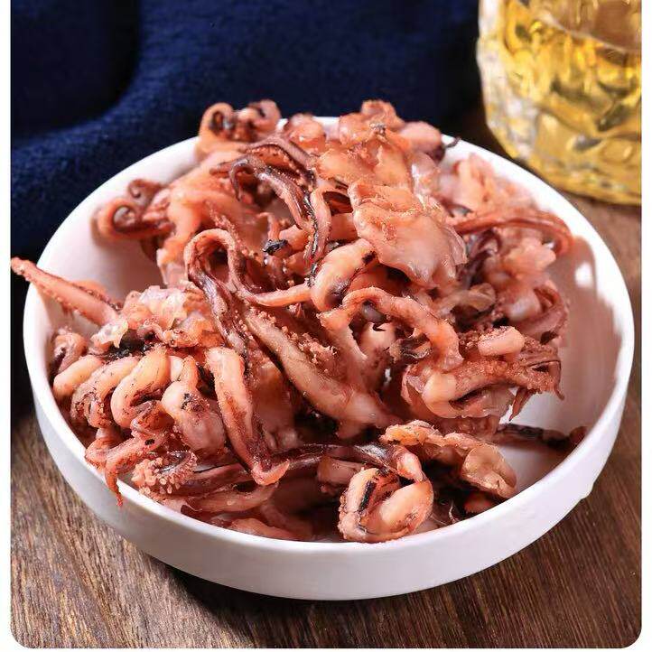 水一方鱿鱼头日式醋渍鱿鱼头即食海味零食大连特产旅游伴手礼包邮