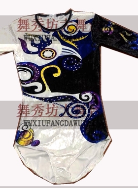 学生艺考体操服 竞技健美操服大众健美操演出服 J-12351