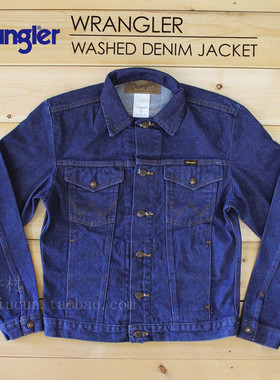Wrangler 威格牛仔夹克 男 原色牛仔衣外套 74145pw 美国正品