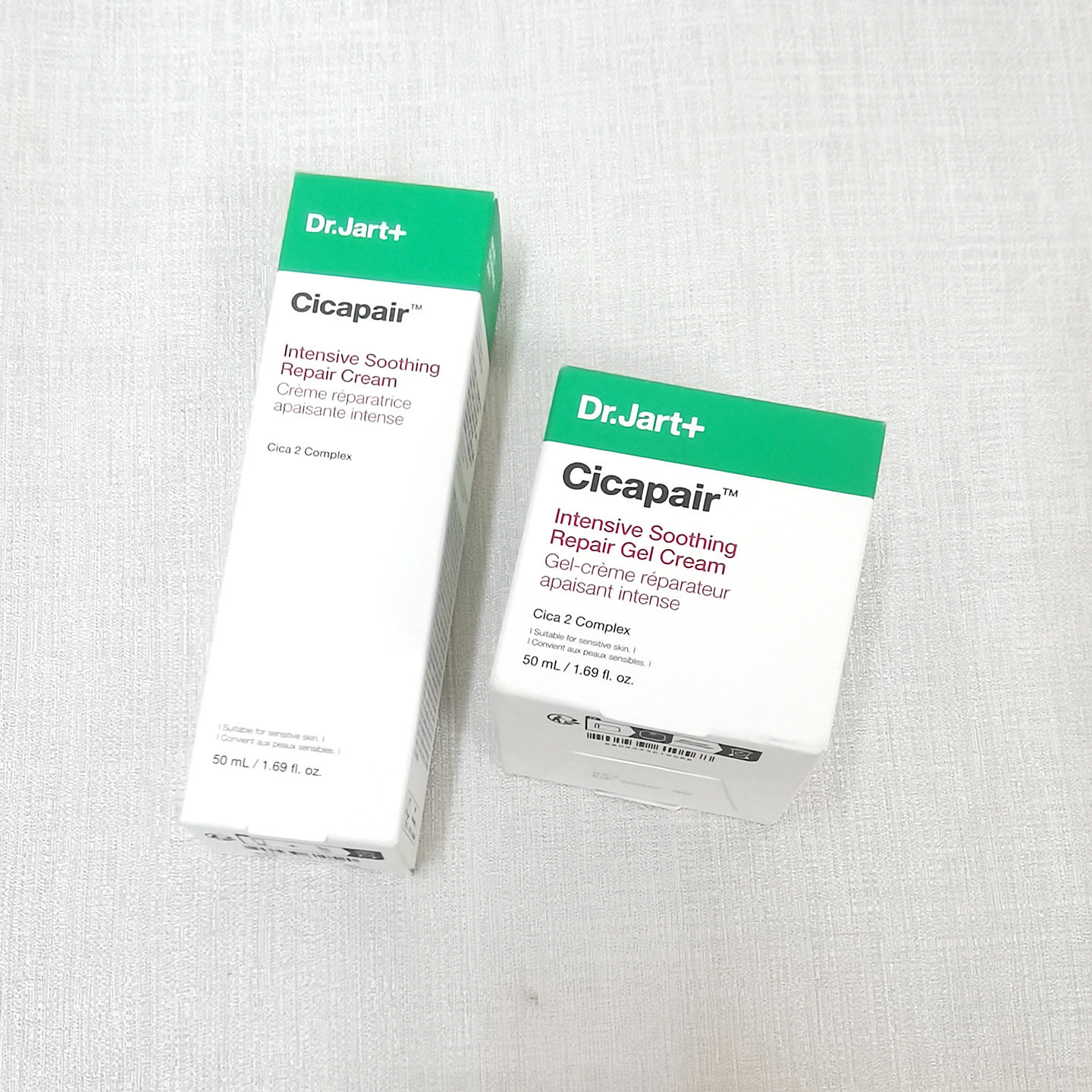 包邮dr.jart+蒂佳婷积雪草保湿面霜50ml补水修复屏障走红霜