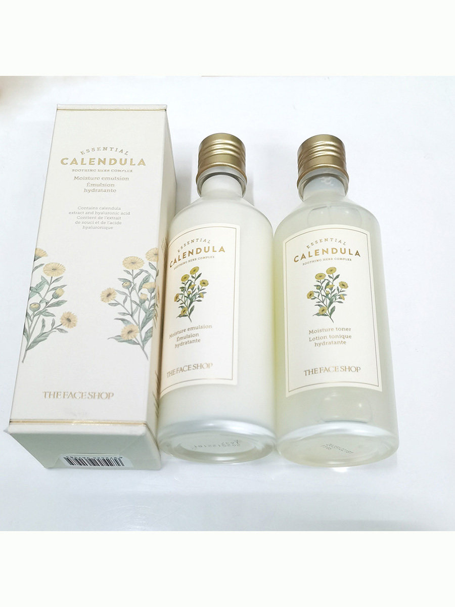 包邮菲诗小铺金盏花清润水乳套装145ml保湿补水滋润舒缓女护肤