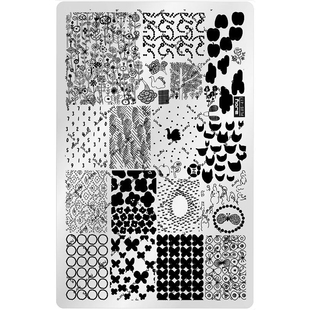 【油姐】ZJOYplus-417 印花印板 美甲DIY彩绘工具 皆明川