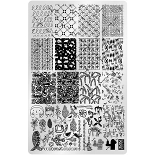 油姐 美甲DIY彩绘工具 ZJOYplus 印花印板 皆明川 420