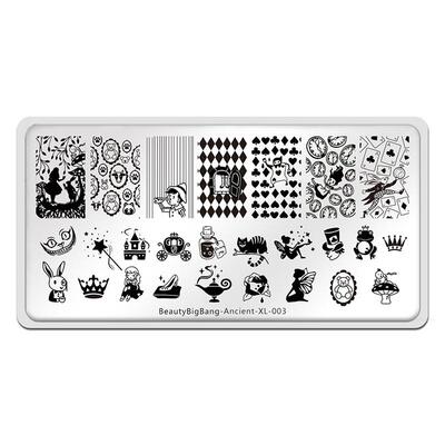 【油姐】BBB BeautyBigBang 印花转印钢板 美甲DIY彩绘工具