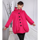 冬装 外装 纯色夹棉保暖外套 孕妇装 纯棉 连帽休闲上衣外套8805