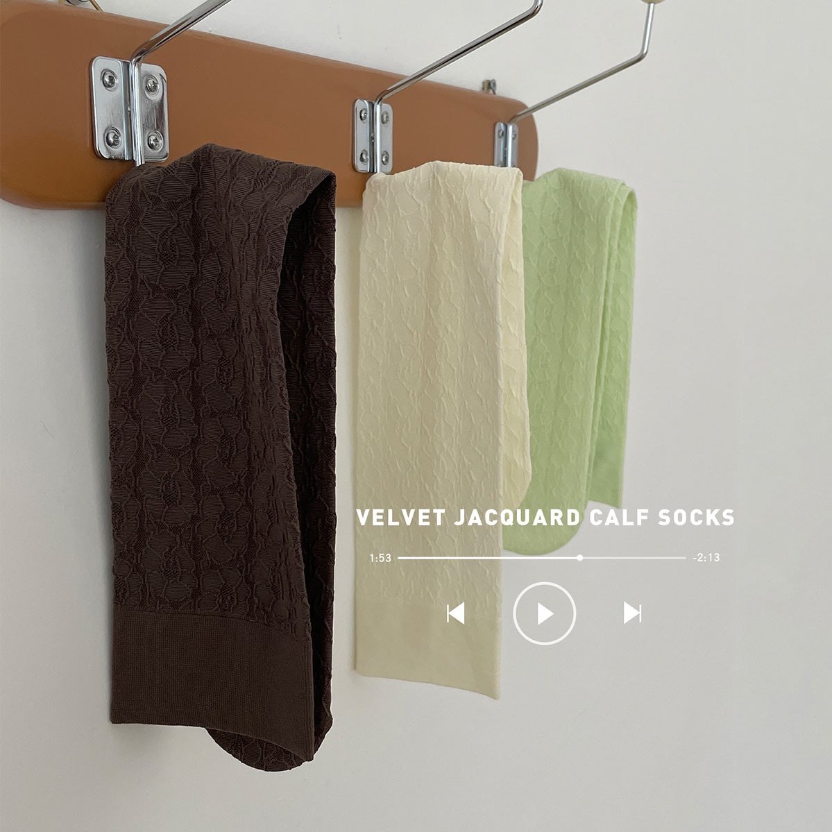 超薄春夏款ins新软糯天鹅绒立体花朵提花显瘦jk女及膝小腿袜子,女士内衣/男士内衣/家居服,长筒袜,淘宝优惠券,粉丝福利购,淘宝优惠卷