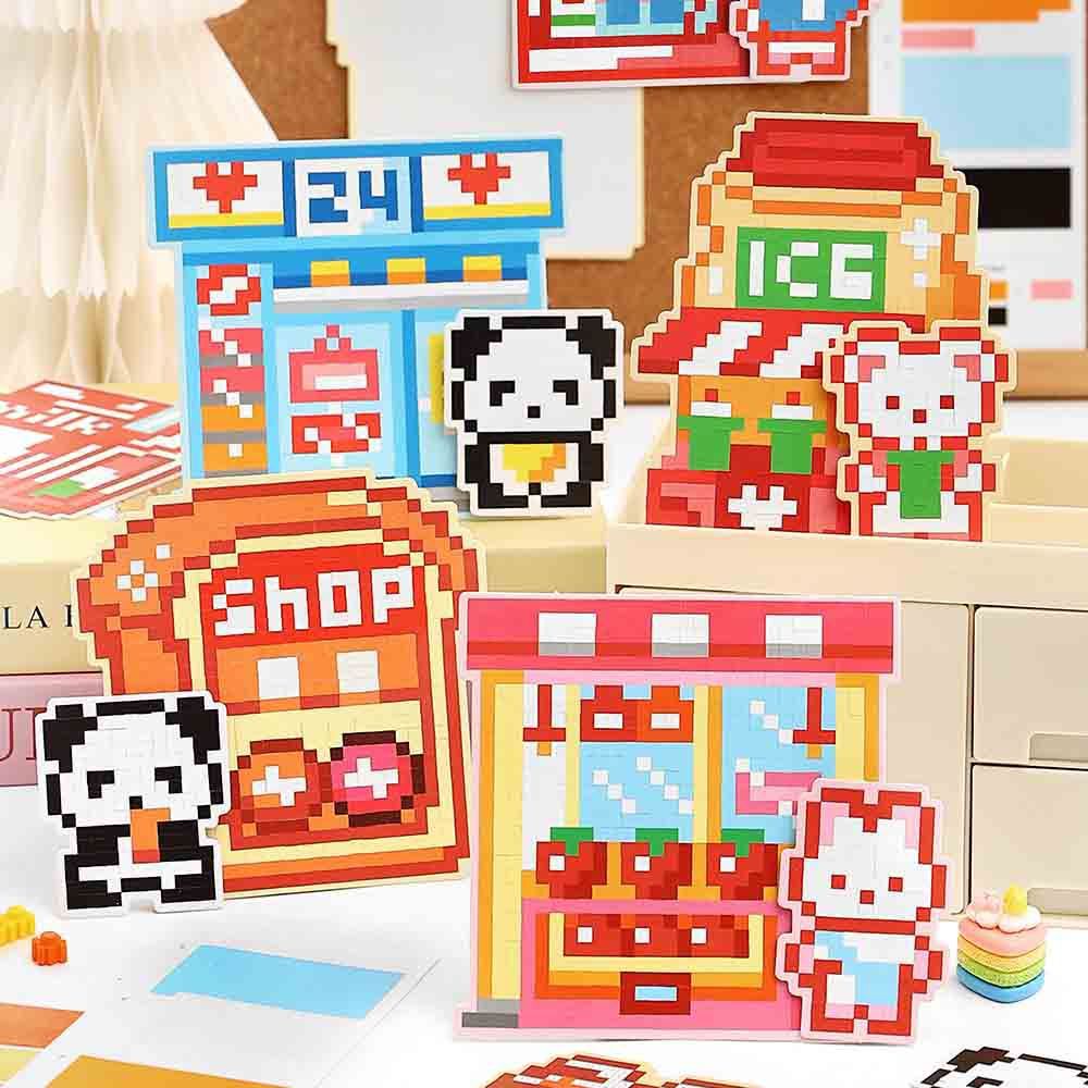 Infeel.Me拼图贴纸拼豆豆第四弹