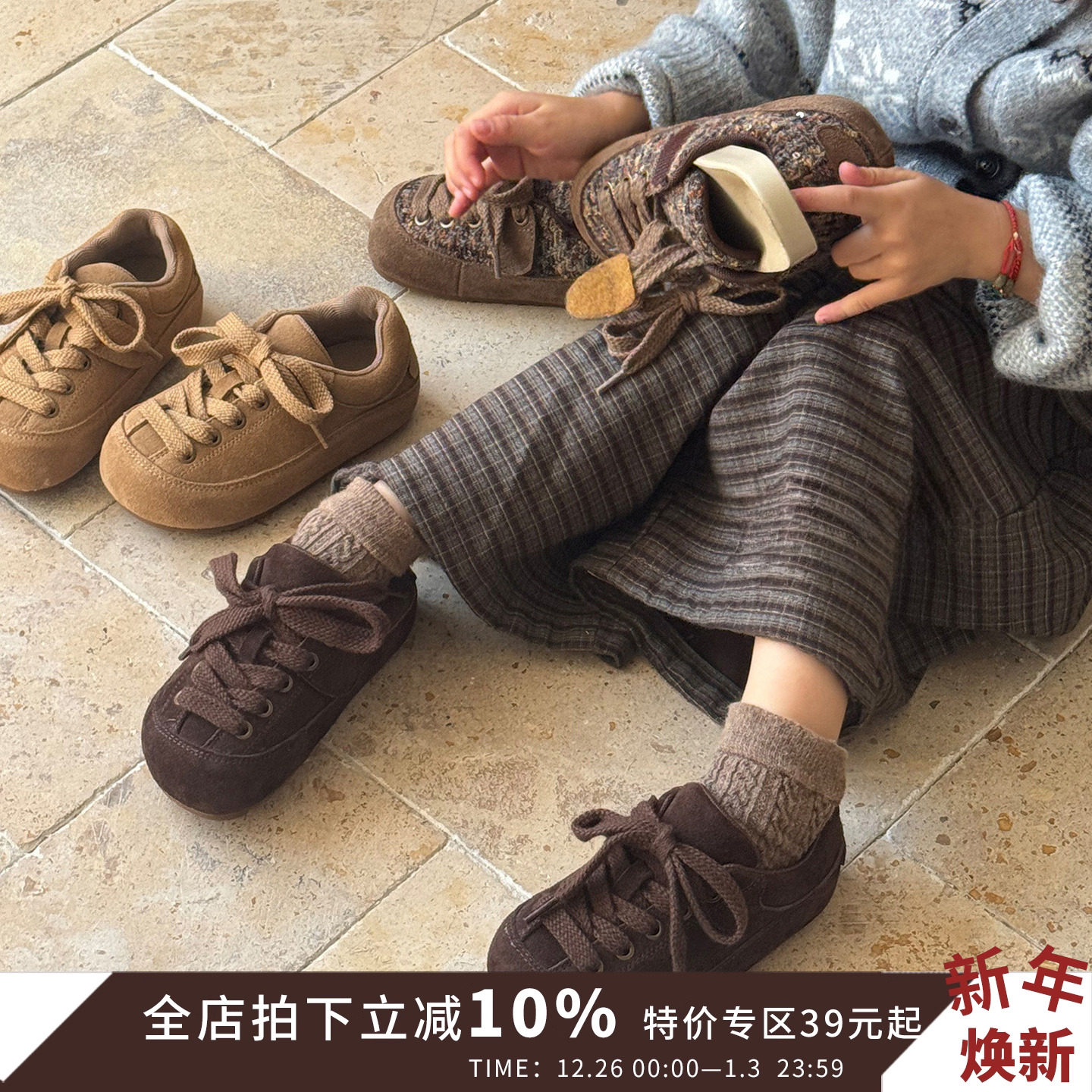 韩版儿童棉鞋女童皮鞋时尚二棉