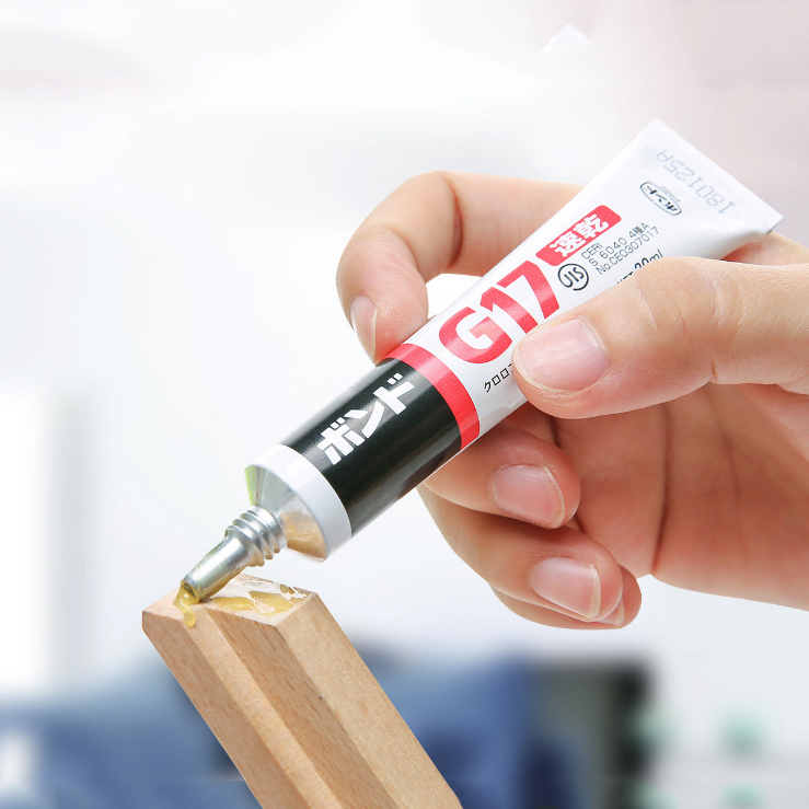 日本强力胶水粘贴金属皮革胶水粘合剂家用速干粘胶20ml/170ml