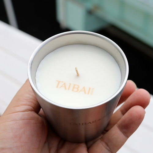 不锈钢杯式香薰蜡烛安神助眠