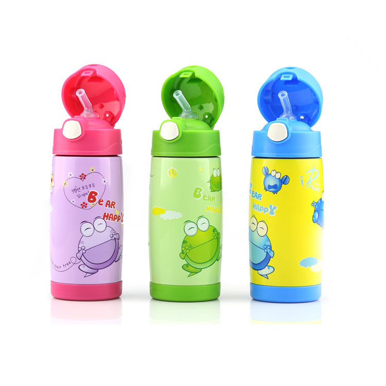 宝宝儿童保温水壶带吸管杯保暖保冷壶学生baby保温杯带吸管儿童杯
