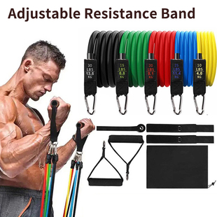 Band Rubber Workout exercise Equipment Resistance Gym Bands