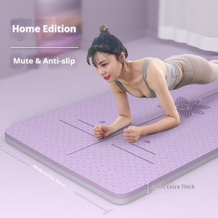 Exercise Gym Fitness Thicken Pilates Mat Sport carpet Yoga