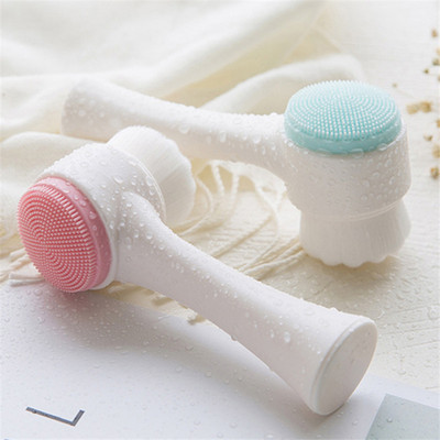 Silicone Face Cleansing Brush Double-Sided Facial Cleanser B