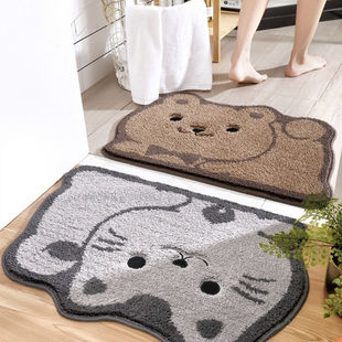 Bath Bathroom Floor Shower Rug Mat guard carpet卫生间地垫